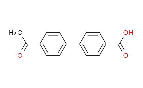 CAS No. 114691-92-8, 4-(4-acetylphenyl)benzoic acid