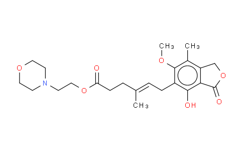 CAS No. 115007-34-6, Mycophenolate mofetil