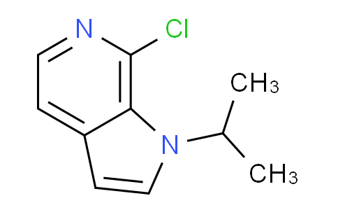 CAS No. 1150617-64-3, 7-chloro-1-(propan-2-yl)-1H-pyrrolo[2,3-c]pyridine