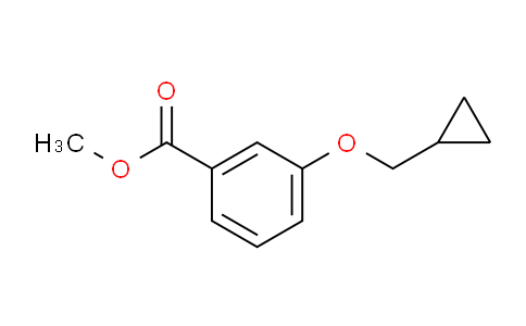 CAS No. 1150617-70-1, 3-(cyclopropylmethoxy)benzoic acid methyl ester