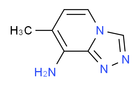 CAS No. 1150617-76-7, 7-Methyl-[1,2,4]triazolo[4,3-a]pyridin-8-amine