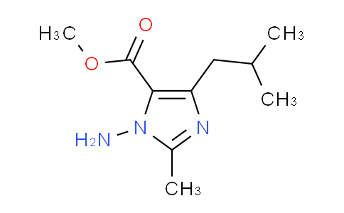 CAS No. 1150617-79-0, Methyl1-amino-4-isobutyl-2-methyl-1H-imidazole-5-carboxylate