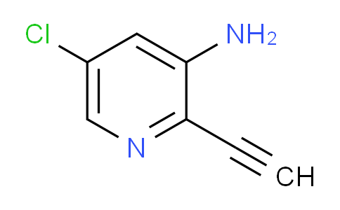 CAS No. 1150617-82-5, 5-chloro-2-ethynyl-3-pyridinamine