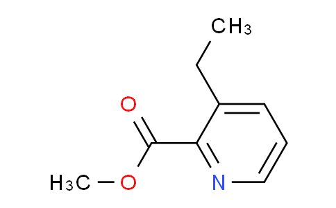 CAS No. 1150617-86-9, 3-ethyl-2-pyridinecarboxylic acid methyl ester