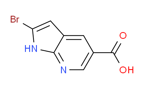 CAS No. 1150618-16-8, 2-bromo-1H-pyrrolo[2,3-b]pyridine-5-carboxylic acid