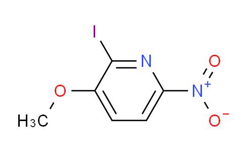 CAS No. 115170-07-5, 2-Iodo-3-methoxy-6-nitropyridine