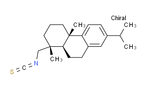 CAS No. 115269-93-7, (1R,4aS,10aR)-1-(isothiocyanatomethyl)-1,4a-dimethyl-7-propan-2-yl-2,3,4,9,10,10a-hexahydrophenanthrene