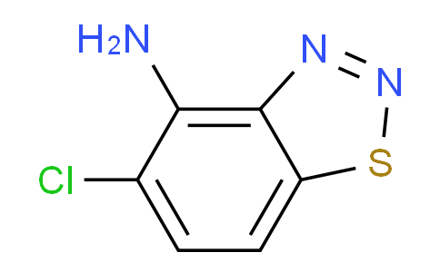 CAS No. 115398-34-0, 5-Chlorobenzo[d][1,2,3]thiadiazol-4-amine