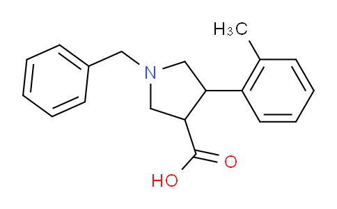 1161787-69-4 | 1-Benzyl-4-(2-methylphenyl)pyrrolidine-3-carboxylic acid