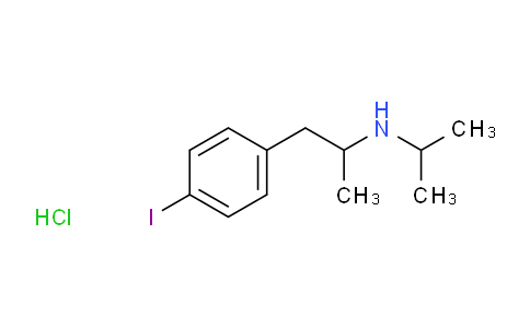 CAS No. 116316-03-1, 4-Iodo-N-isopropyl-aMphetaMine hydrochloride