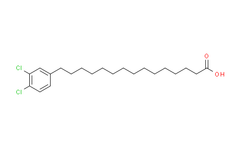 CAS No. 116409-73-5, 15-(3,4-Dichlorophenyl)pentadecanoic acid
