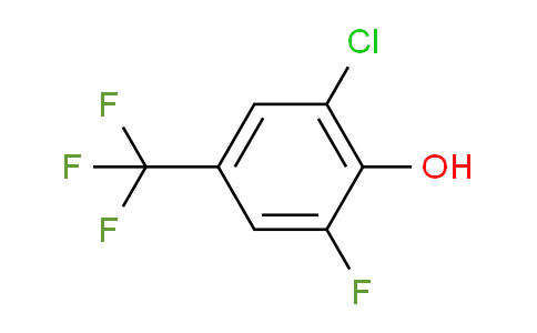 CAS No. 116640-09-6, 2-Chloro-6-fluoro-4-(trifluoromethyl)phenol