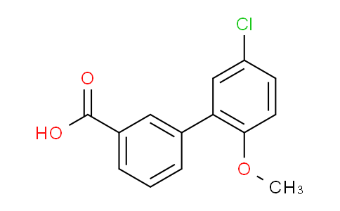 MC790780 | 1170133-64-8 | 5'-Chloro-2'-methoxy-[1,1'-biphenyl]-3-carboxylic acid
