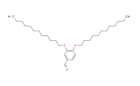 CAS No. 117241-25-5, 3,4-Bis(Dodecyloxy)-Benzaldehyde