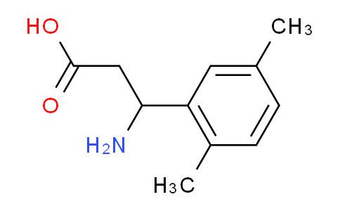 MC790789 | 117391-55-6 | 3-amino-3-(2,5-dimethylphenyl)propanoic acid