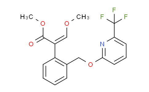 CAS No. 117428-22-5, 3-methoxy-2-[2-[[6-(trifluoromethyl)-2-pyridinyl]oxymethyl]phenyl]-2-propenoic acid methyl ester