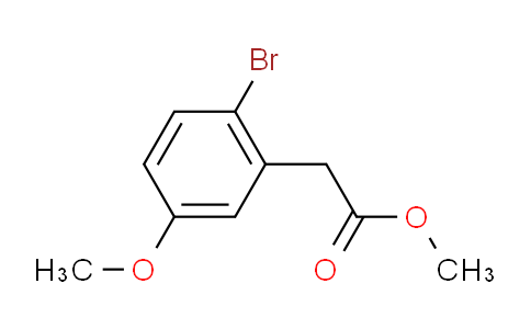 CAS No. 117565-90-9, Methyl 2-(2-bromo-5-methoxyphenyl)acetate