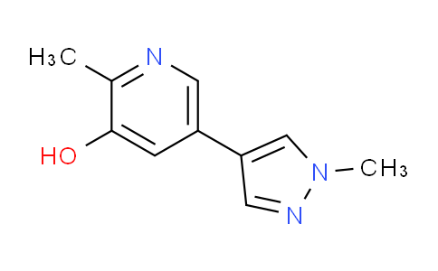 CAS No. 1175943-47-1, 2-Methyl-5-(1-methyl-4-pyrazolyl)-3-pyridinol