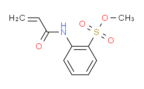 CAS No. 1181687-42-2, methyl 2-(prop-2-enoylamino)benzenesulfonate