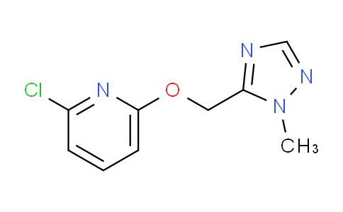 CAS No. 1184913-59-4, 2-chloro-6-[(2-methyl-1,2,4-triazol-3-yl)methoxy]pyridine