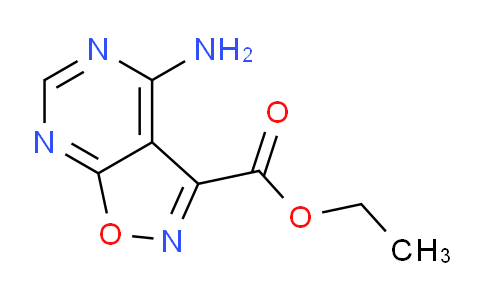 CAS No. 1184913-91-4, Ethyl 4-amino-[1,2]oxazolo[5,4-d]pyrimidine-3-carboxylate
