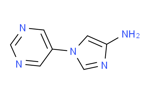 CAS No. 1184914-11-1, 1-(5-pyrimidinyl)-4-imidazolamine