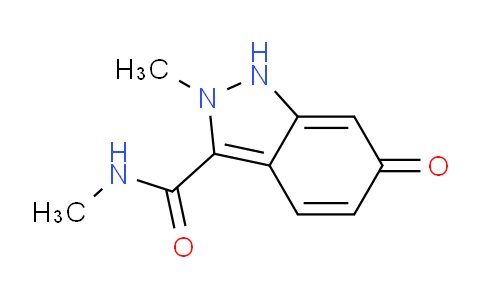CAS No. 1184914-45-1, N,2-dimethyl-6-oxo-1H-indazole-3-carboxamide