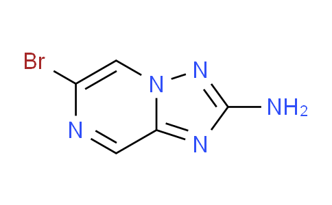 CAS No. 1184915-33-0, 6-bromo-[1,2,4]triazolo[1,5-a]pyrazin-2-amine