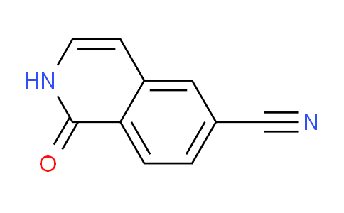 CAS No. 1184916-94-6, 1-oxo-1,2-dihydroisoquinoline-6-carbonitrile