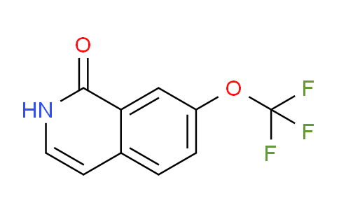CAS No. 1184917-30-3, 7-(Trifluoromethoxy)isoquinolin-1(2H)-one