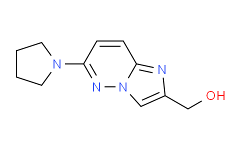 CAS No. 1184918-02-2, [6-(1-pyrrolidinyl)-2-imidazo[1,2-b]pyridazinyl]methanol