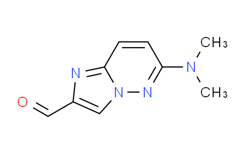 CAS No. 1184918-55-5, 6-(dimethylamino)-2-imidazo[1,2-b]pyridazinecarboxaldehyde