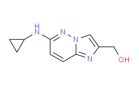 CAS No. 1184918-88-4, (6-(cyclopropylamino)imidazo[1,2-b]pyridazin-2-yl)methanol