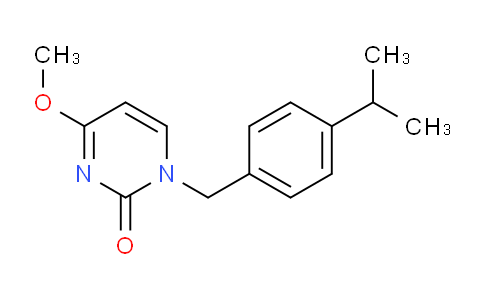CAS No. 1184919-19-4, 4-Methoxy-1-[(4-propan-2-ylphenyl)methyl]-2-pyrimidinone