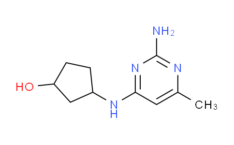 CAS No. 1184919-68-3, 3-[(2-amino-6-methyl-4-pyrimidinyl)amino]-1-cyclopentanol