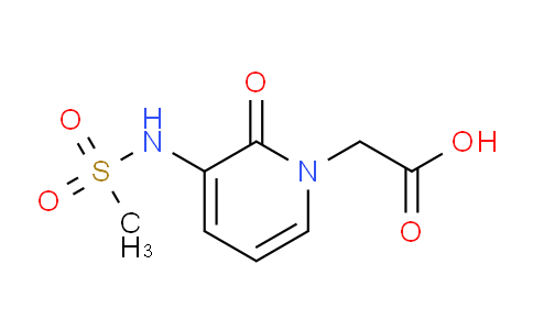 CAS No. 1184919-99-0, 2-[3-(methanesulfonamido)-2-oxo-1-pyridinyl]acetic acid