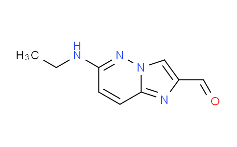 CAS No. 1184920-26-0, 6-(ethylamino)-2-imidazo[1,2-b]pyridazinecarboxaldehyde
