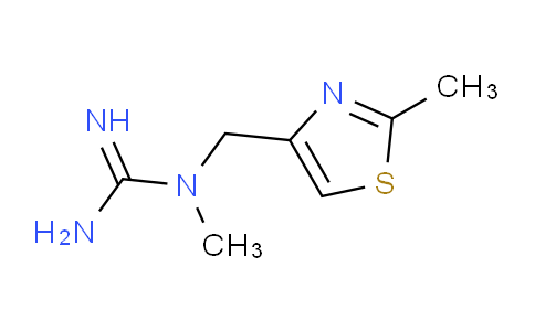CAS No. 1184920-54-4, 1-Methyl-1-[(2-methyl-4-thiazolyl)methyl]guanidine