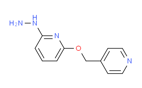 CAS No. 1184920-90-8, 2-hydrazinyl-6-(4-pyridinylmethoxy)Pyridine
