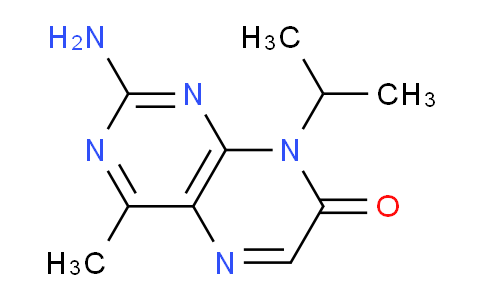 CAS No. 1184921-08-1, 2-amino-4-methyl-8-propan-2-yl-7-pteridinone