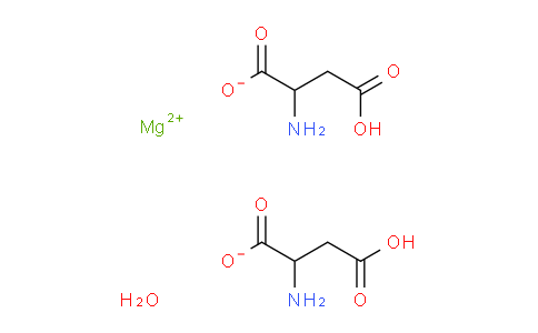 CAS No. 1187-91-3, magnesium 2-amino-4-hydroxy-4-oxobutanoate hydrate