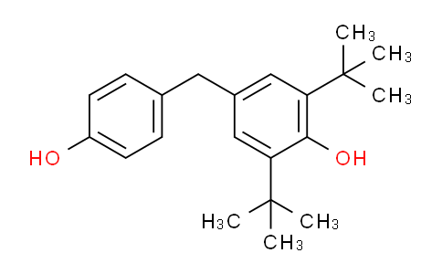 CAS No. 118-82-1, 2,6-ditert-butyl-4-[(4-hydroxyphenyl)methyl]phenol