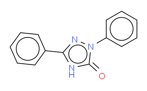 CAS No. 118946-49-9, 1,2-Dihydro-2,5-(diphenyl)-3H-1,2,4-triazol-3-one