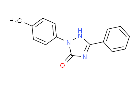 CAS No. 118946-50-2, 1,2-Dihydro-2-(4-methylphenyl)-5-phenyl-3H-1,2,4-triazol-3-one