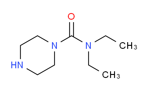 CAS No. 119-54-0, N,N-Diethylpiperazine-1-carboxamide