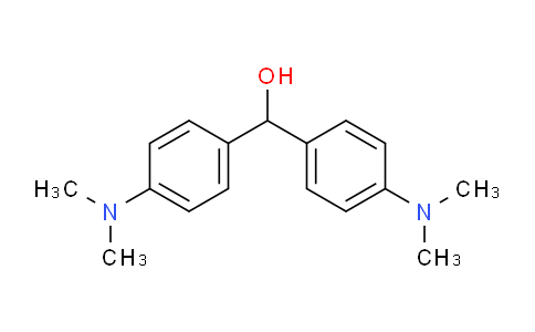 CAS No. 119-58-4, Bis(4-(dimethylamino)phenyl)methanol