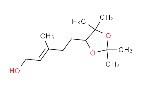 CAS No. 119906-63-7, 3-methyl-5-(2,2,5,5-tetramethyl-1,3-dioxolan-4-yl)-2-penten-1-ol