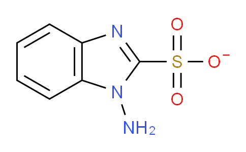 CAS No. 120341-04-0, 1-amino-2-benzimidazolesulfonate