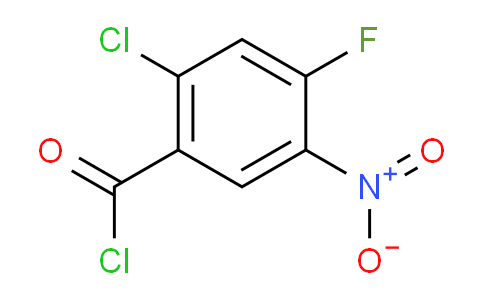 CAS No. 120890-66-6, 2-chloro-4-fluoro-5-nitrobenzoyl chloride
