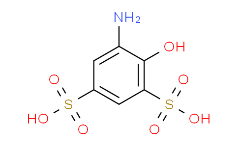 CAS No. 120-98-9, 5-Amino-4-hydroxybenzene-1,3-disulfonic acid